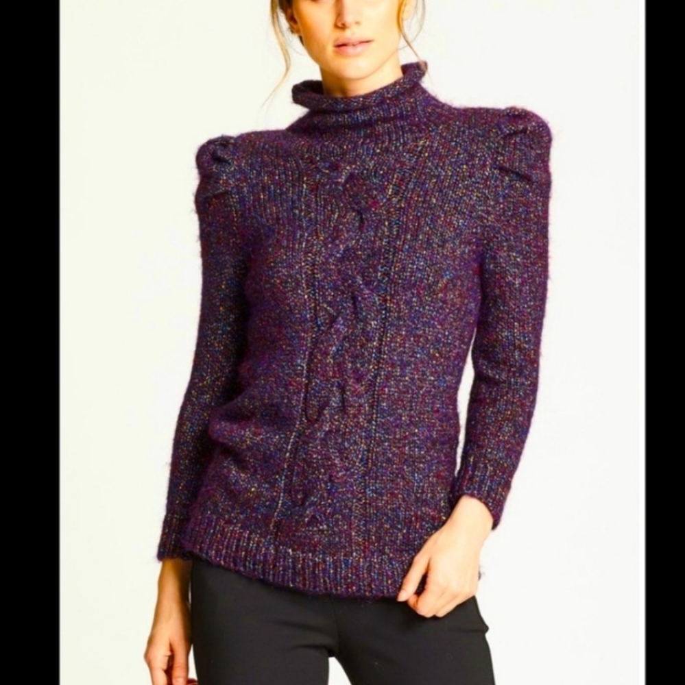 MARIE OLIVER Confetti Cable‎ Sweater